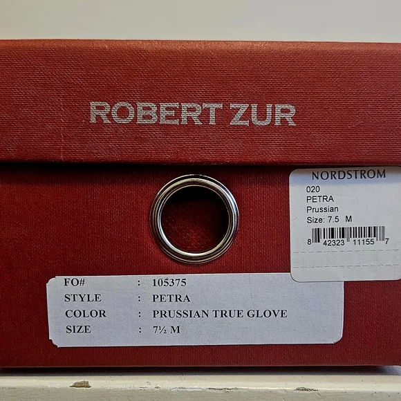 Robert Zur Blue Woven Loafers - Picture 2 of 4